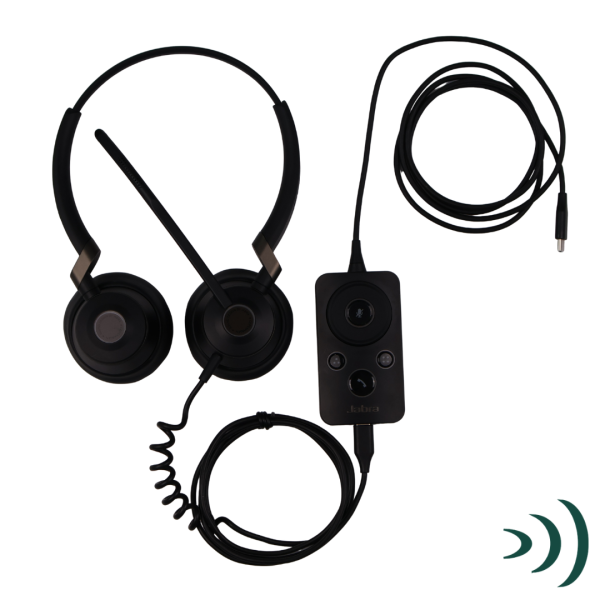 Jabra Engage 50 Stereo Wired Headset (Refurbished)