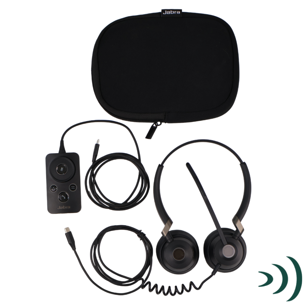 Jabra Engage 50 Stereo Wired Headset – Refurbished