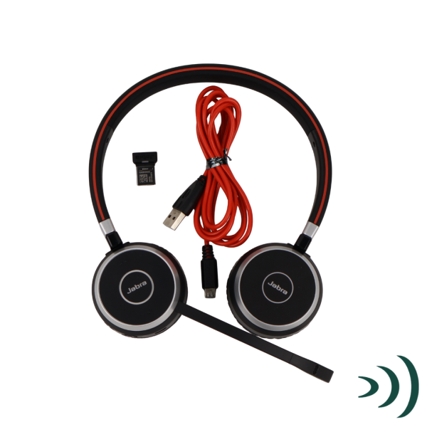 Jabra Evolve 65 Stereo Wireless Headset (Refurbished)