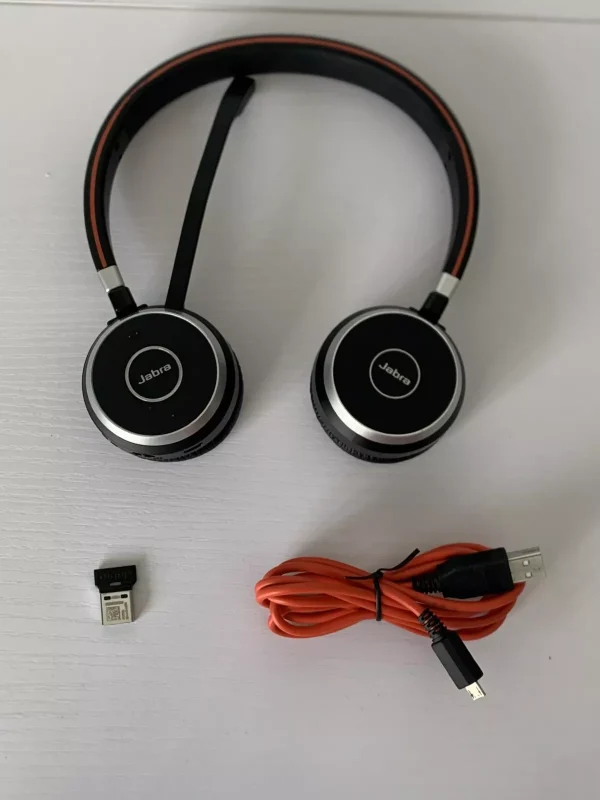 Jabra Evolve 65 Stereo Wireless Headset (Refurbished) - Image 2