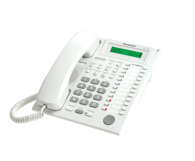 Panasonic KX-T7730E Desk Phone Black/White (Refurbished) - Image 5