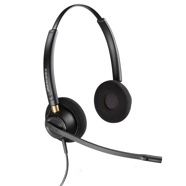 Plantronics EncorePro HW520 Noise Canceling Wired Headset (Refurbished)