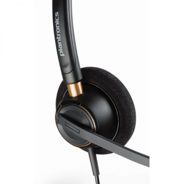Plantronics EncorePro HW520 Noise Canceling Wired Headset - Image 4
