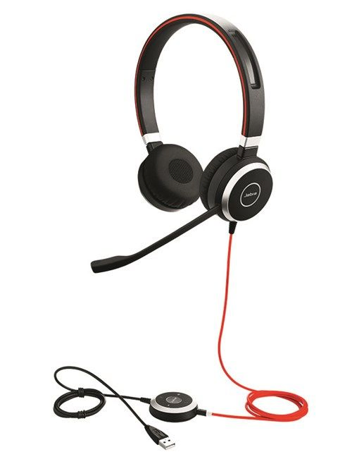 Jabra Evolve 40 Wired UC Duo Stereo Headset