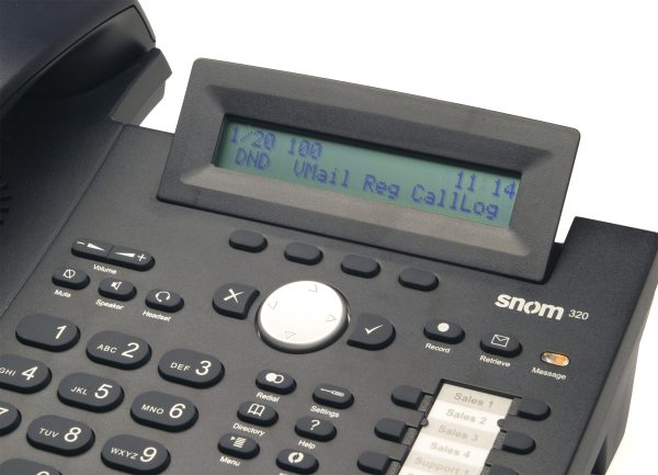 snom 320 voip phone
