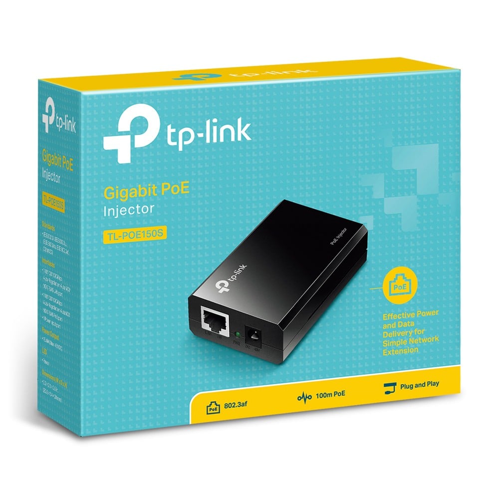 TP-Link PoE150S Gigabit PoE Injector - Image 3
