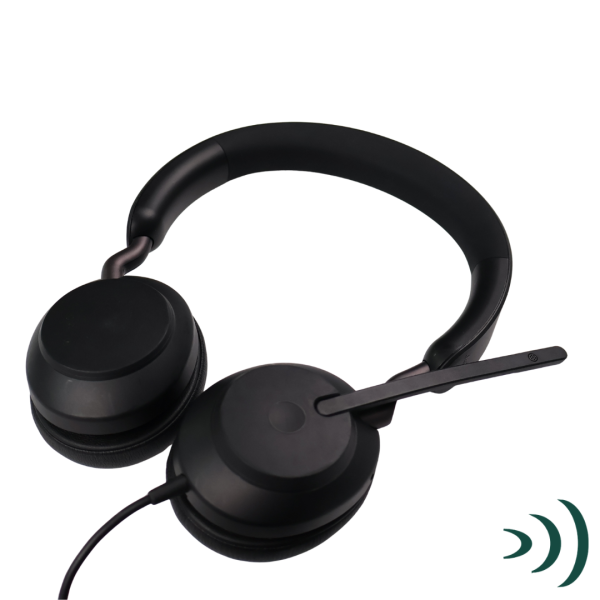 Jabra Evolve2 40 SE USB-A Wired Stereo Headset (Refurbished)