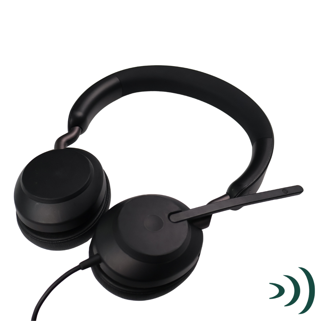 Jabra Evolve2 40 SE USB-A Wired Stereo Headset (Refurbished) - Image 3