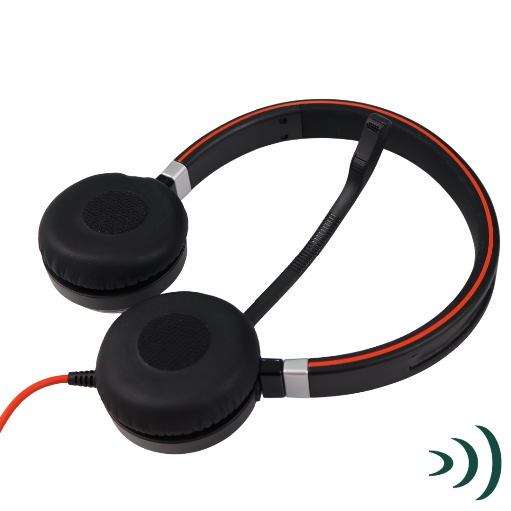 Jabra Evolve 40 Stereo USB & 3.5mm Headset – Refurbished