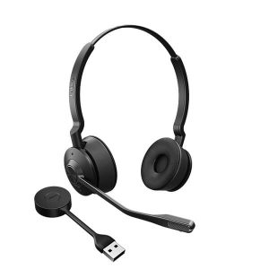 Jabra Engage 55 Stereo Headset with Link 400 USB Adapter – Refurbished - Image 2
