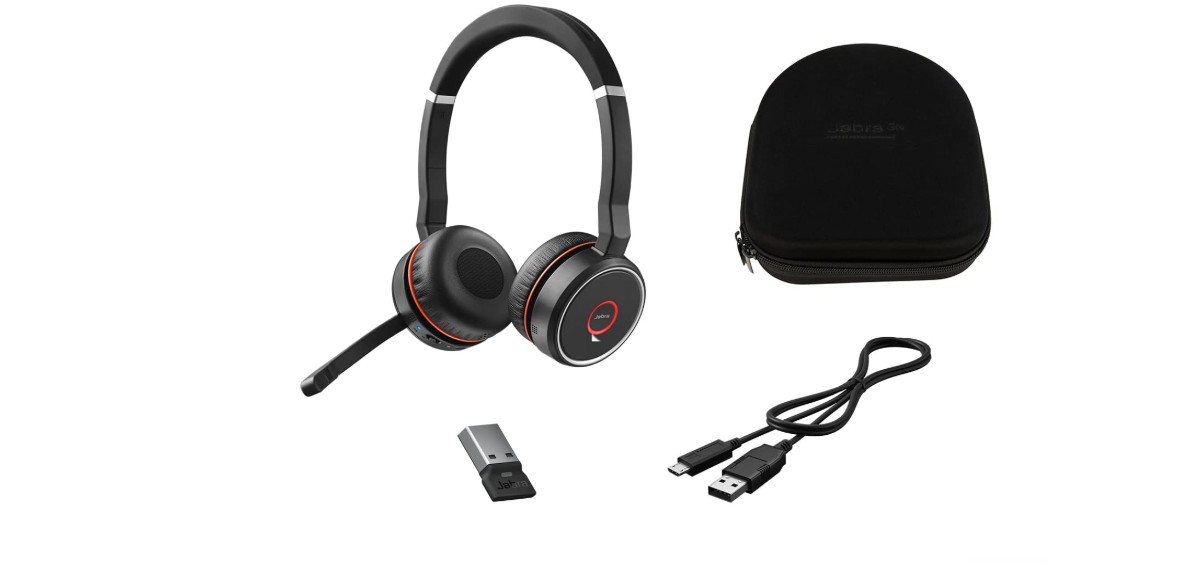 Jabra Evolve 75 Wireless Headset – Refurbished - Image 2